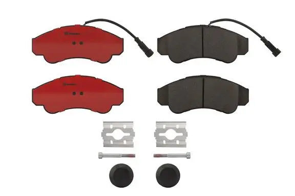 P23092N BREMBO Комплект тормозных колодок, дисковый тормоз (фото 2)