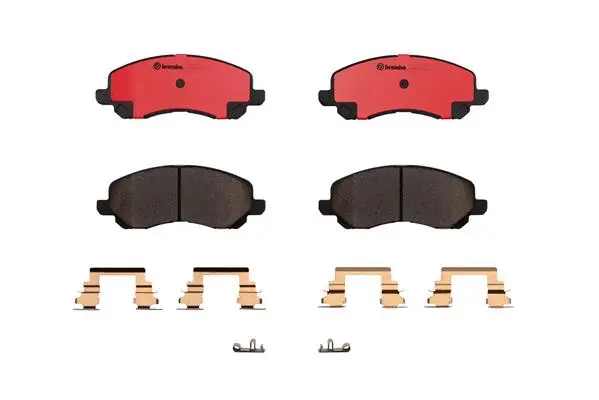 P54030N BREMBO Комплект тормозных колодок, дисковый тормоз (фото 2)