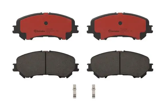P56099N BREMBO Комплект тормозных колодок, дисковый тормоз (фото 2)