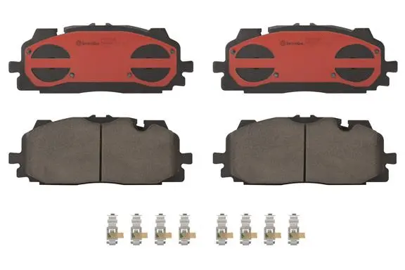 P85165N BREMBO Комплект тормозных колодок, дисковый тормоз (фото 2)