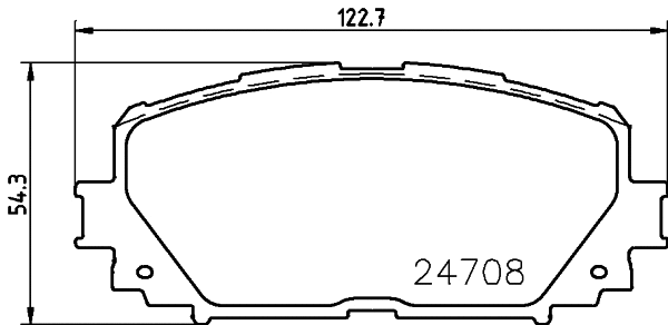 MDB82956 MINTEX Комплект тормозных колодок, дисковый тормоз (фото 1)