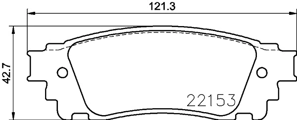 MDB83787 MINTEX Комплект тормозных колодок, дисковый тормоз (фото 1)