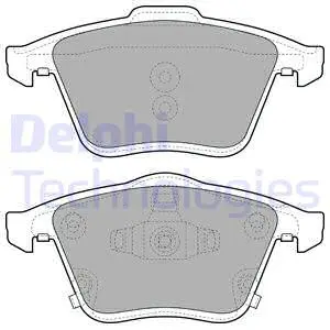 LP2025 DELPHI Комплект тормозных колодок, дисковый тормоз (фото 1)