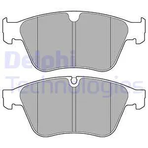 LP3176 DELPHI Комплект тормозных колодок, дисковый тормоз (фото 1)