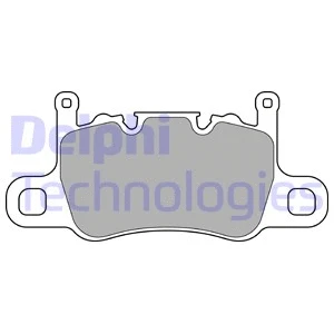 LP3585 DELPHI Комплект тормозных колодок, дисковый тормоз (фото 1)