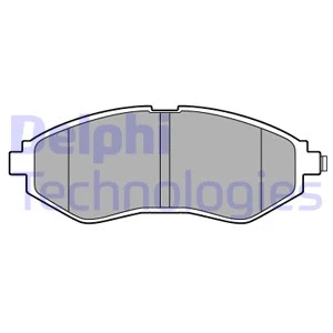 LP3594 DELPHI Комплект тормозных колодок, дисковый тормоз (фото 1)
