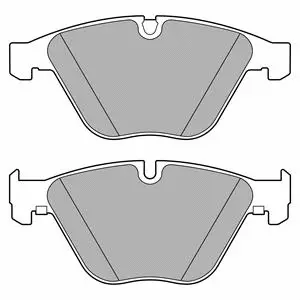 LP3630 DELPHI Комплект тормозных колодок, дисковый тормоз (фото 1)