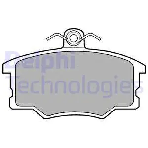 LP453 DELPHI Комплект тормозных колодок, дисковый тормоз (фото 1)