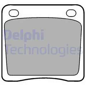 LP65 DELPHI Комплект тормозных колодок, дисковый тормоз (фото 1)