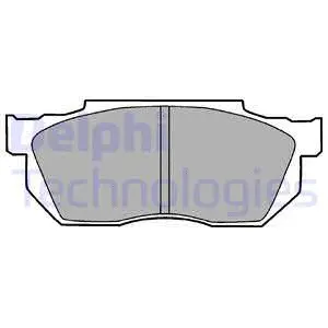 LP720 DELPHI Комплект тормозных колодок, дисковый тормоз (фото 1)