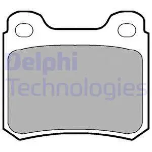 LP915 DELPHI Комплект тормозных колодок, дисковый тормоз (фото 1)