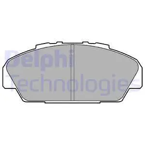 LP949 DELPHI Комплект тормозных колодок, дисковый тормоз (фото 1)