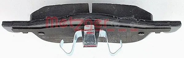 1170013 METZGER Комплект тормозных колодок, дисковый тормоз (фото 4)