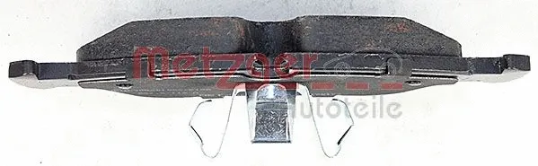 1170177 METZGER Комплект тормозных колодок, дисковый тормоз (фото 4)