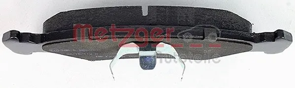 1170181 METZGER Комплект тормозных колодок, дисковый тормоз (фото 4)