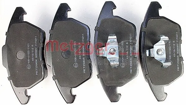 1170211 METZGER Комплект тормозных колодок, дисковый тормоз (фото 1)