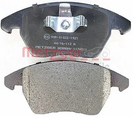 1170211 METZGER Комплект тормозных колодок, дисковый тормоз (фото 2)
