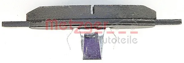 1170249 METZGER Комплект тормозных колодок, дисковый тормоз (фото 4)