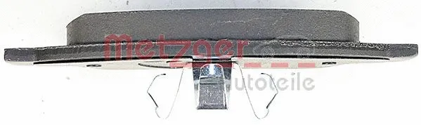 1170265 METZGER Комплект тормозных колодок, дисковый тормоз (фото 4)
