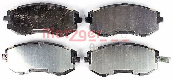 1170275 METZGER Комплект тормозных колодок, дисковый тормоз (фото 1)