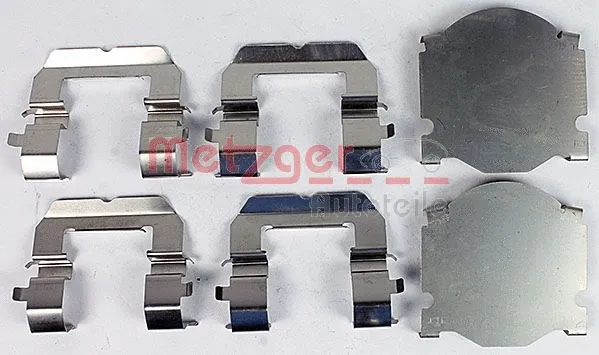 1170291 METZGER Комплект тормозных колодок, дисковый тормоз (фото 4)