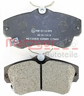 1170459 METZGER Комплект тормозных колодок, дисковый тормоз (фото 2)