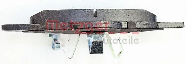 1170832 METZGER Комплект тормозных колодок, дисковый тормоз (фото 3)