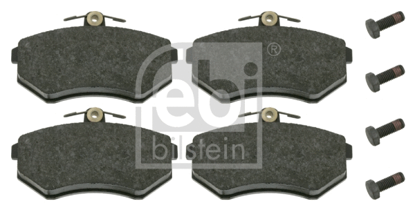 16308 FEBI Комплект тормозных колодок, дисковый тормоз (фото 1)