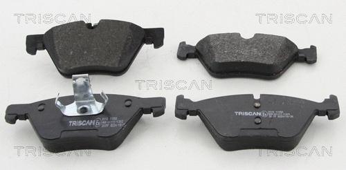 8110 11050 TRISCAN Комплект тормозных колодок, дисковый тормоз (фото 1)