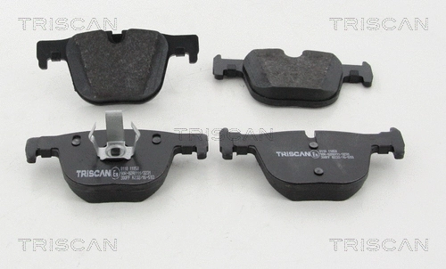 8110 11058 TRISCAN Комплект тормозных колодок, дисковый тормоз (фото 1)