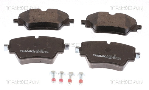 8110 11065 TRISCAN Комплект тормозных колодок, дисковый тормоз (фото 1)