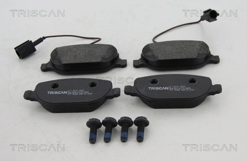 8110 12021 TRISCAN Комплект тормозных колодок, дисковый тормоз (фото 1)