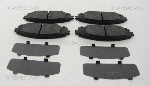 8110 13115 TRISCAN Комплект тормозных колодок, дисковый тормоз (фото 1)