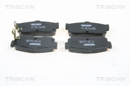8110 14038 TRISCAN Комплект тормозных колодок, дисковый тормоз (фото 1)