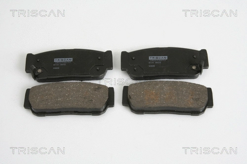 8110 18015 TRISCAN Комплект тормозных колодок, дисковый тормоз (фото 1)