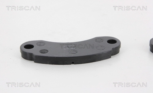 8110 23017 TRISCAN Комплект тормозных колодок, дисковый тормоз (фото 2)