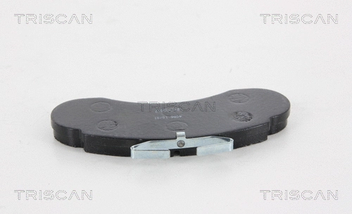 8110 23017 TRISCAN Комплект тормозных колодок, дисковый тормоз (фото 3)