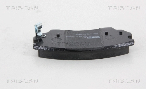 8110 24035 TRISCAN Комплект тормозных колодок, дисковый тормоз (фото 3)