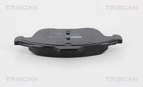 8110 25037 TRISCAN Комплект тормозных колодок, дисковый тормоз (фото 2)
