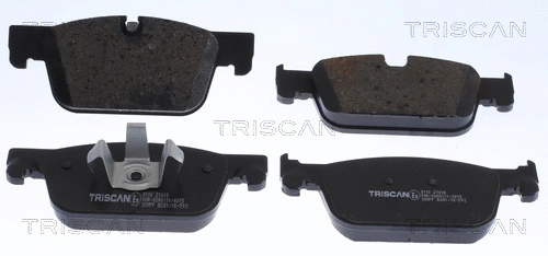 8110 27018 TRISCAN Комплект тормозных колодок, дисковый тормоз (фото 1)