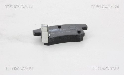 8110 40063 TRISCAN Комплект тормозных колодок, дисковый тормоз (фото 2)