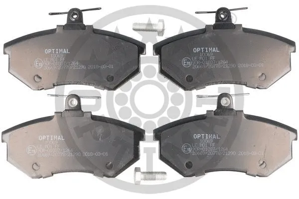 10069 OPTIMAL Комплект тормозных колодок, дисковый тормоз (фото 1)