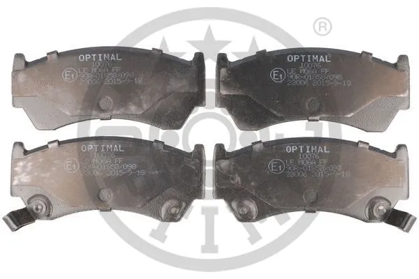 10076 OPTIMAL Комплект тормозных колодок, дисковый тормоз (фото 1)
