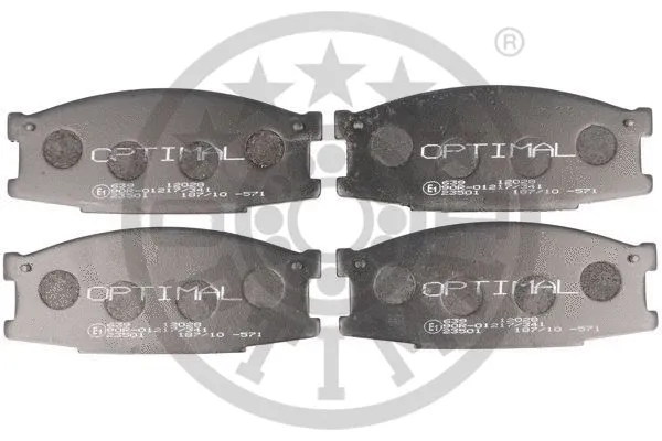 12028 OPTIMAL Комплект тормозных колодок, дисковый тормоз (фото 1)