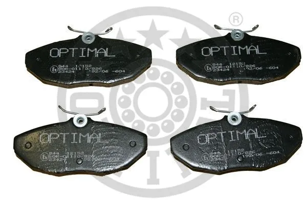 12152 OPTIMAL Комплект тормозных колодок, дисковый тормоз (фото 1)
