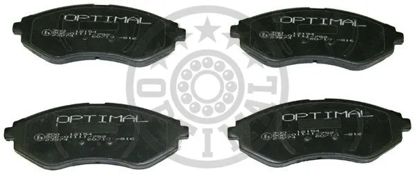 12154 OPTIMAL Комплект тормозных колодок, дисковый тормоз (фото 1)