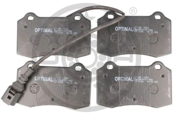 12212 OPTIMAL Комплект тормозных колодок, дисковый тормоз (фото 1)