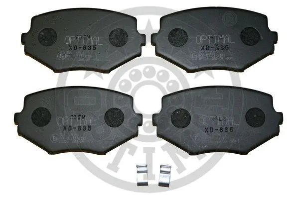 12326 OPTIMAL Комплект тормозных колодок, дисковый тормоз (фото 1)