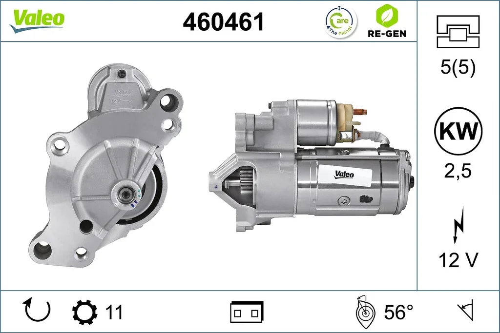 460461 VALEO Стартер (фото 1)