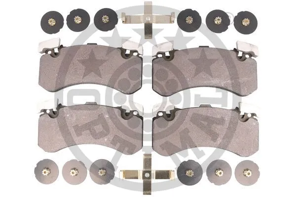 12614 OPTIMAL Комплект тормозных колодок, дисковый тормоз (фото 2)